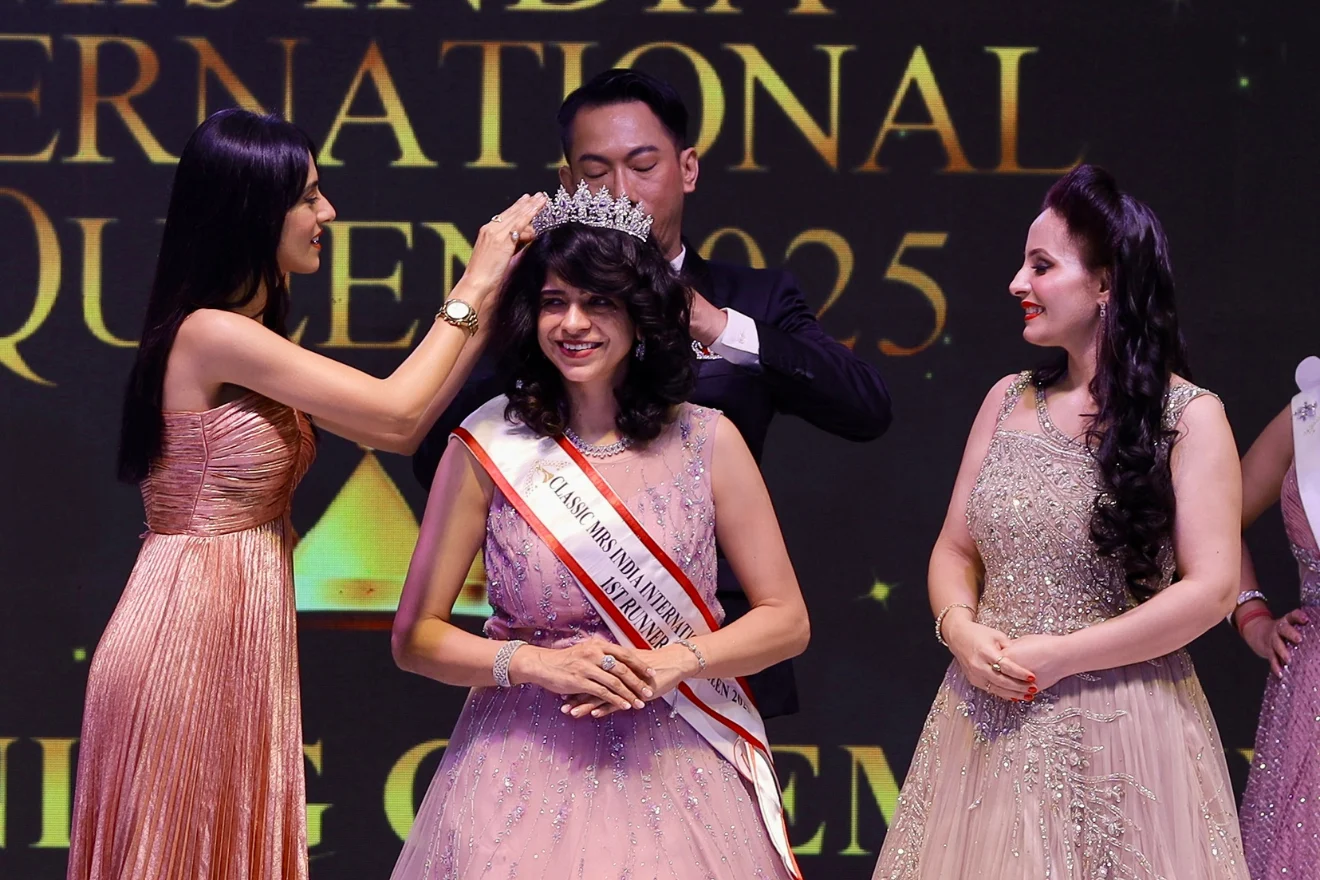 WINNING MOMENTS 2025 - Mrs India International Queen